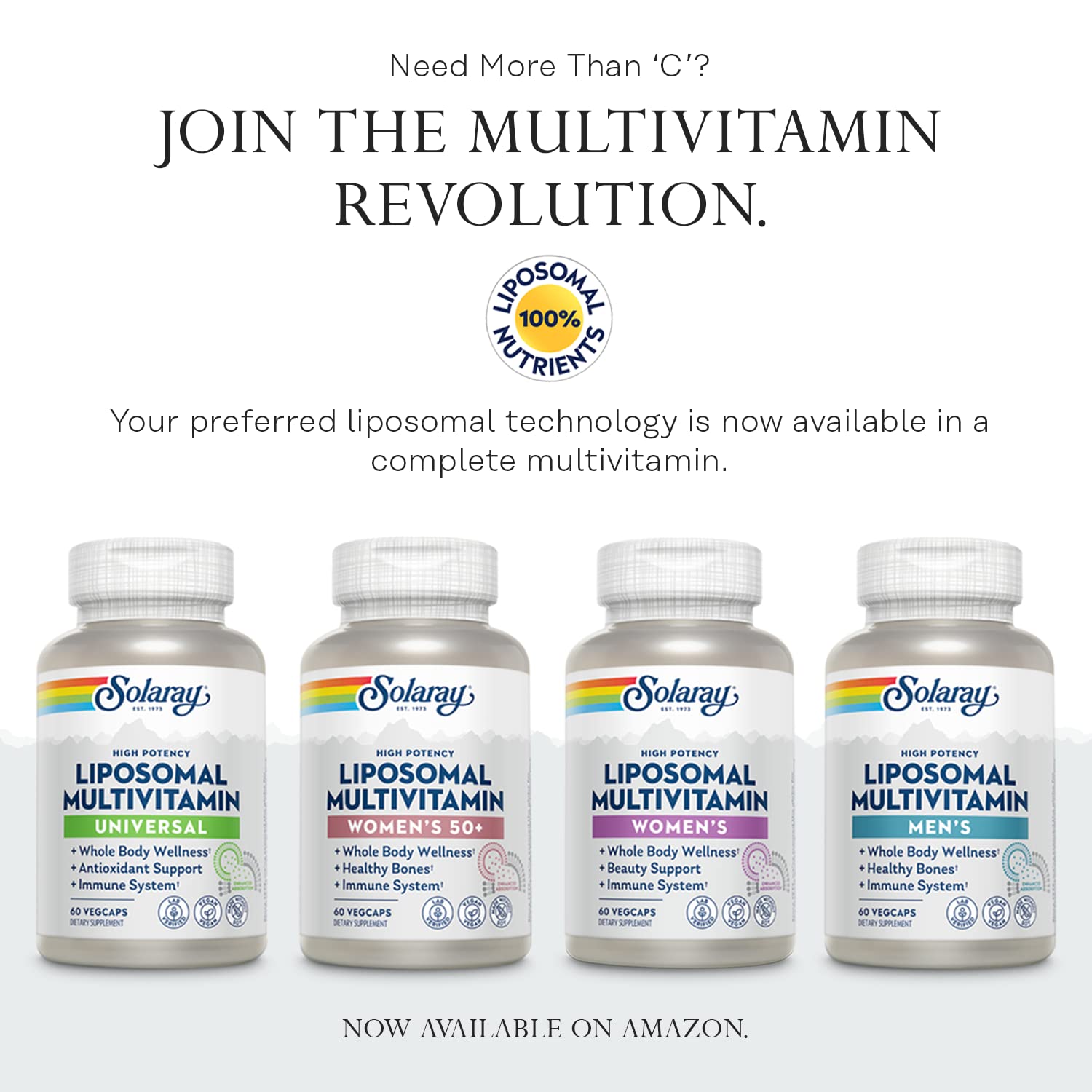 SOLARAY Mega Vitamin B-Stress lab testing and purity certificate