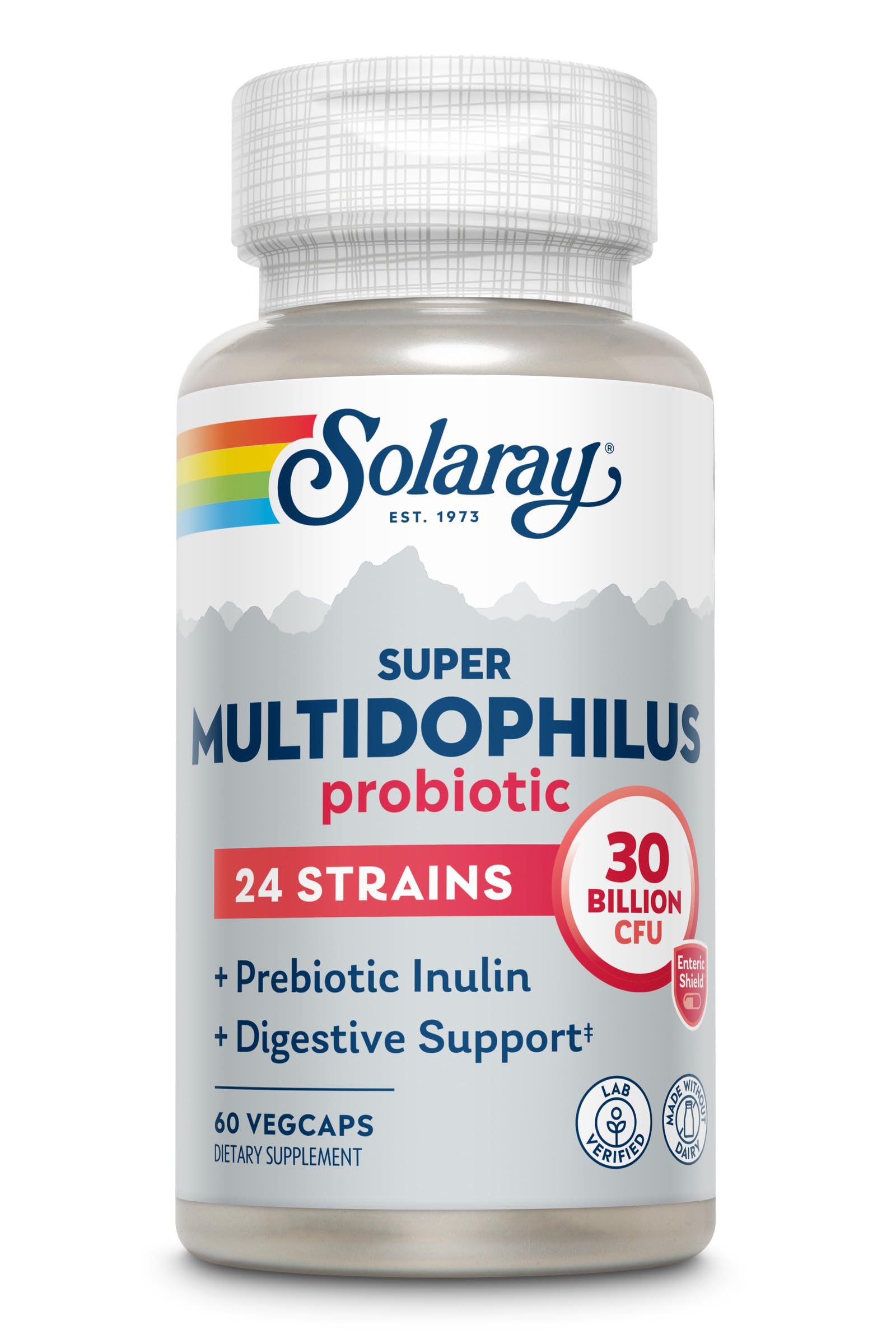 Enteric Shield VegCaps protecting probiotics through the digestive tract.