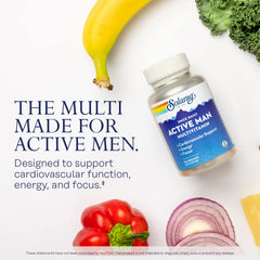 SOLARAY Once Daily Active Man VegCap serving ready for daily use.