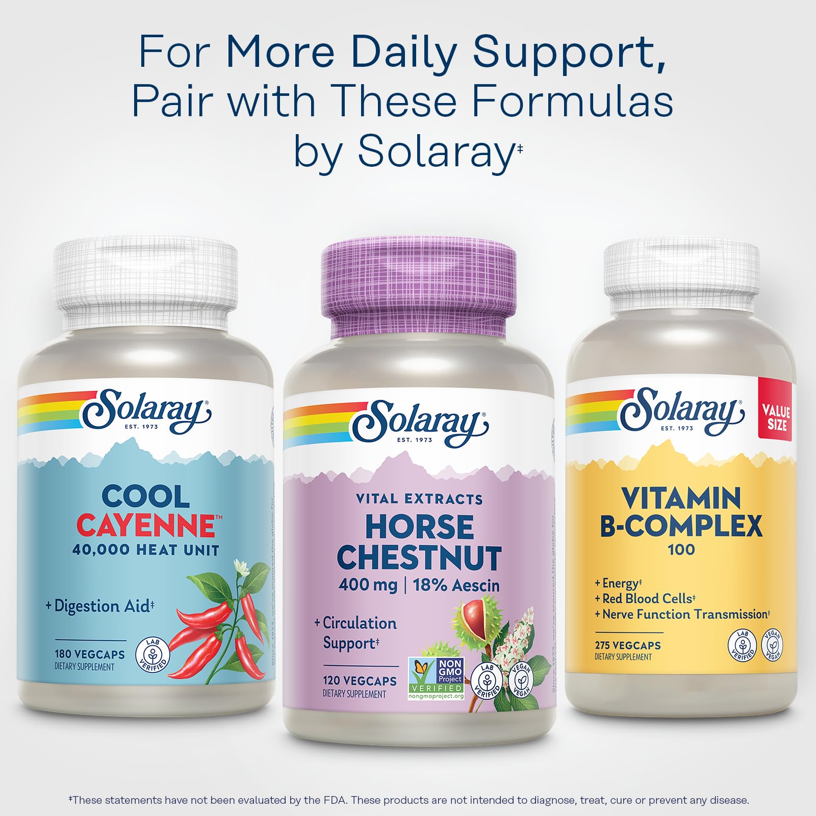 SOLARAY post-consumer recycled packaging demonstrates sustainability and reduced plastic use