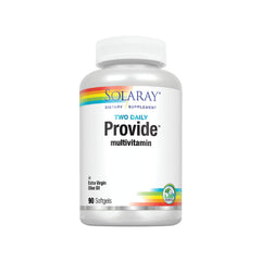 SOLARAY Provide Multivitamin bottle visual showing daily essential nutrients.