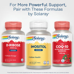SOLARAY Pure Inositol Powder packaging made from recycled resin