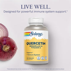 SOLARAY QBC Plex capsules close-up, vegan and non-GMO formulation