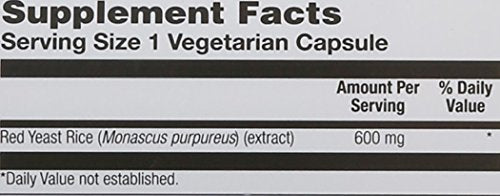 Solaray Red Yeast Rice in kitchen scene suggests color and flavor enhancement for meals.
