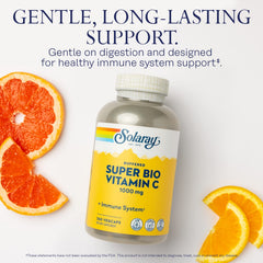 SOLARAY rose hips and acerola blend boosts natural vitamin C content.