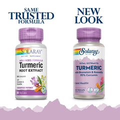 Solaray turmeric root powder closeup for natural color and versatility