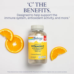 Graphic showing two-stage Vitamin C release