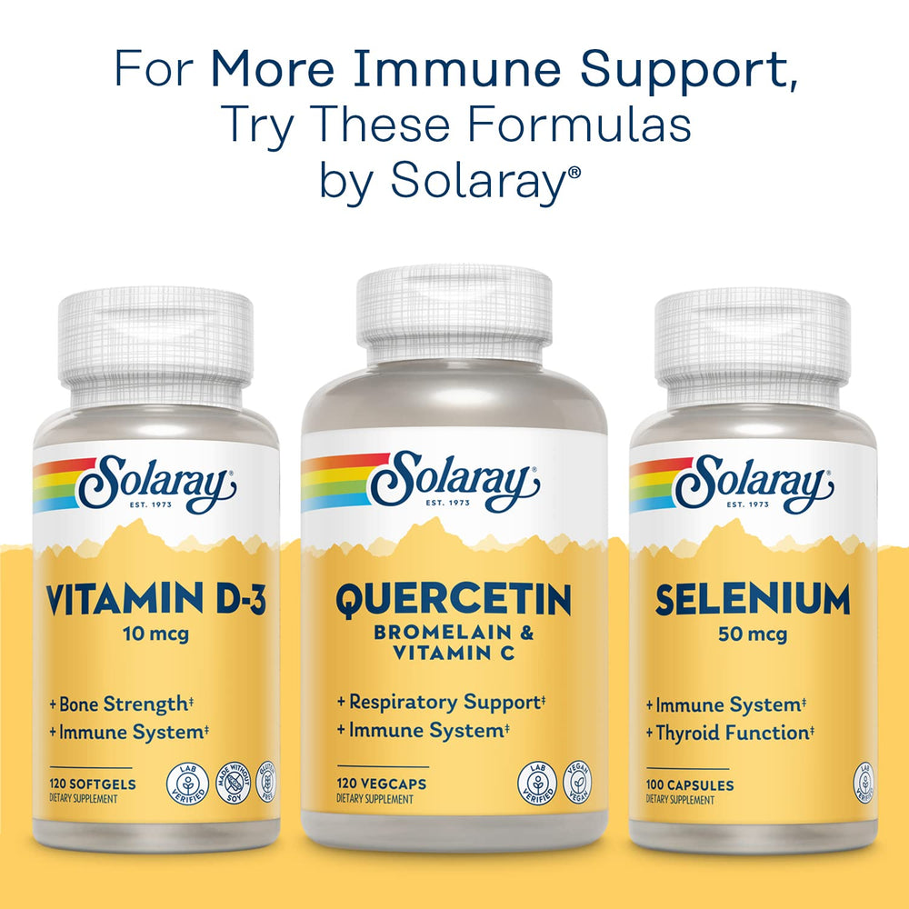 Solaray Zinc three-bottle arrangement illustrating convenient daily supply