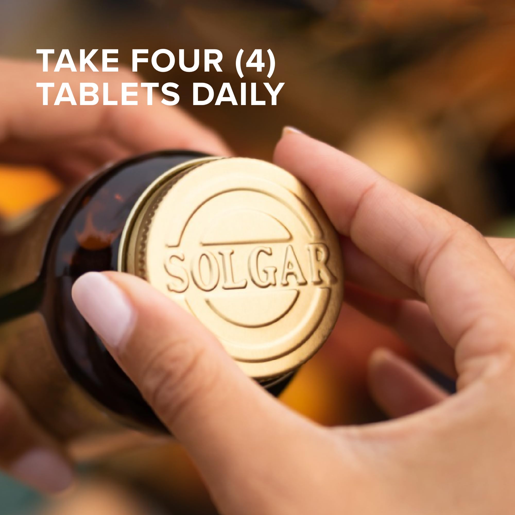 Solgar Chelated Magnesium label info; details on chelated magnesium and daily serving