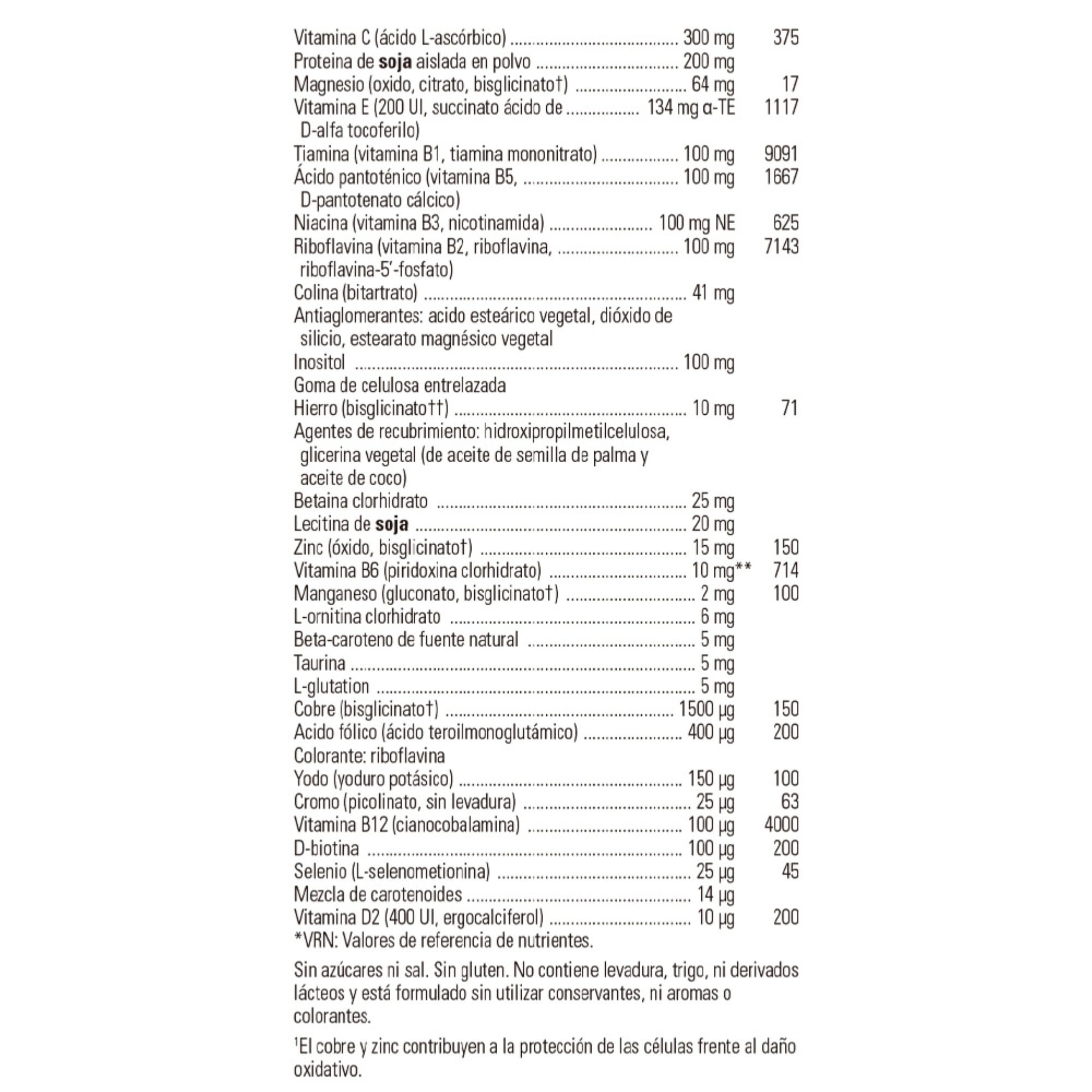Solgar Formula VM-2000 tablets close-up two-tablet daily convenience