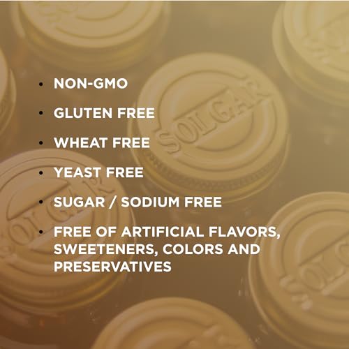 Solgar Ginkgo Biloba box emphasizes gluten-free and dairy-free promise