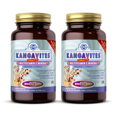Solgar Kangavites Bouncin’ Berry pack-2 chewables for kids' daily vitamin support.