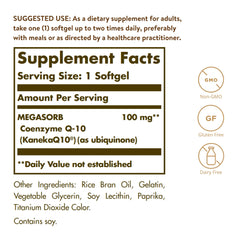 Closeup of Megasorb softgels highlighting oil-based absorption