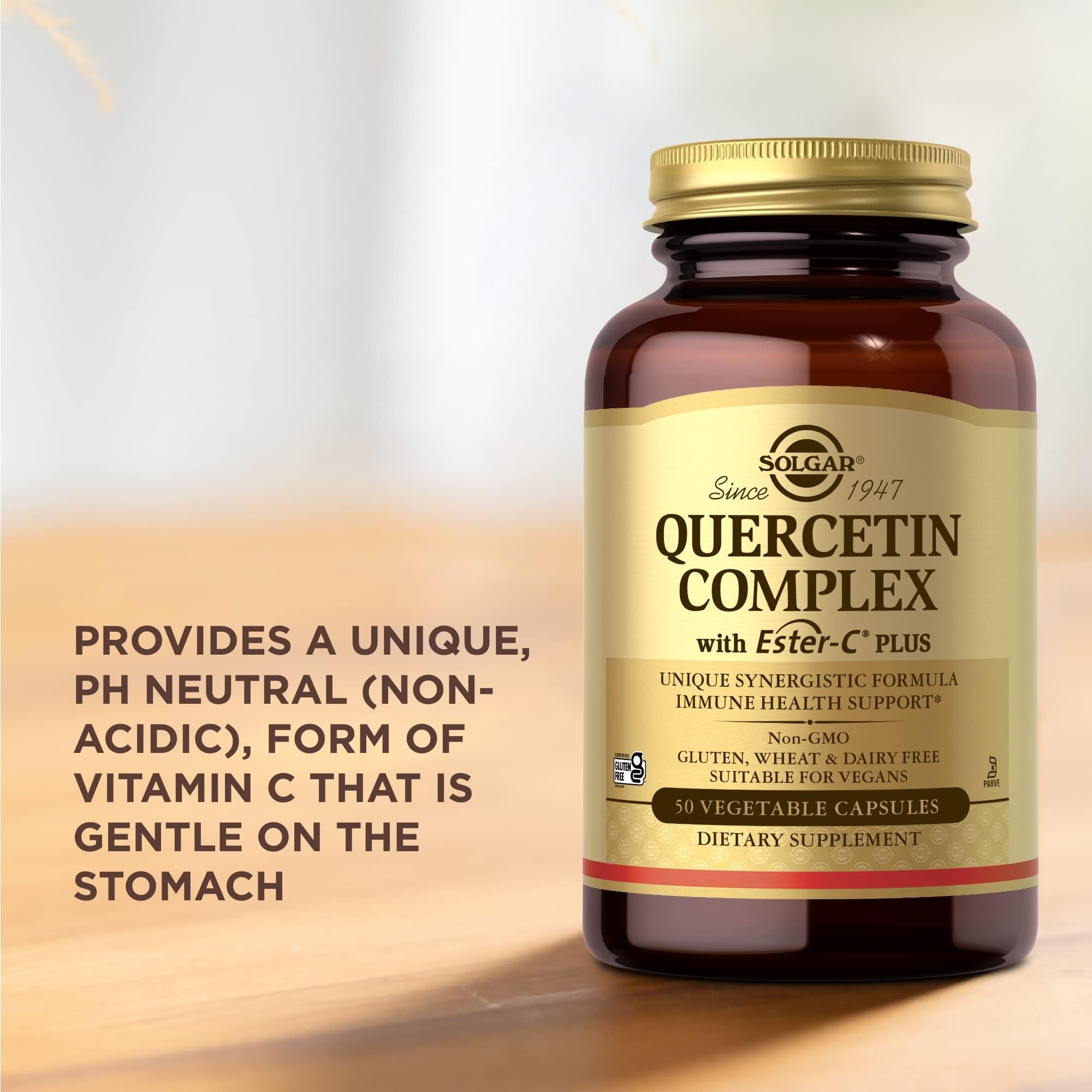 Solgar Quercetin Ester-C Plus two-pack box image showcasing value