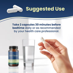 Bedroom scene suggests easy nightly routine with Solid Sleep.