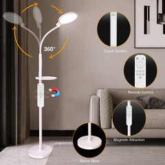 SOLLA 360-degree swan neck directs light precisely for reading
