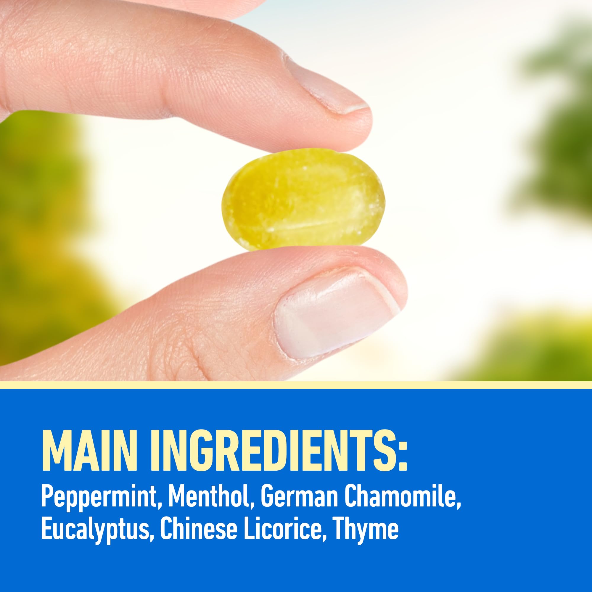 Solstice Ryukakusan mint drops three-pack for extended use