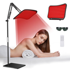 SOLURGEN red light therapy device front view for at home facial sessions