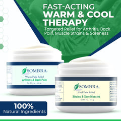 Sombra Cool Therapy Gel roll-on delivers refreshing cooling for sore muscles.