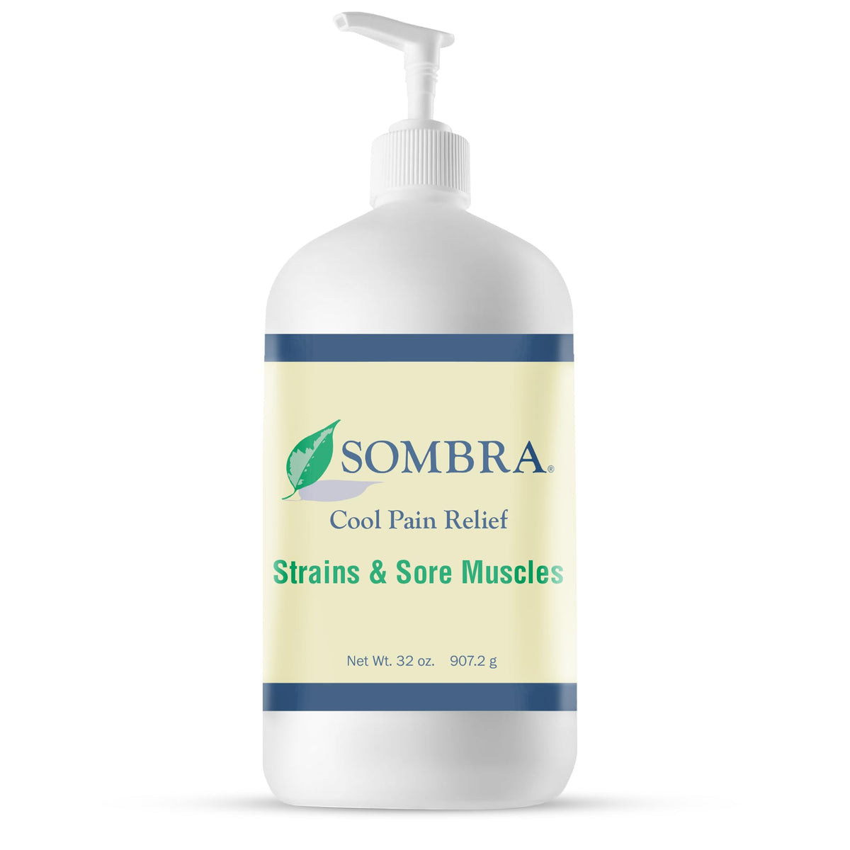 Sombra Original Cool Therapy Gel bottle pump shown for long-lasting cooling relief