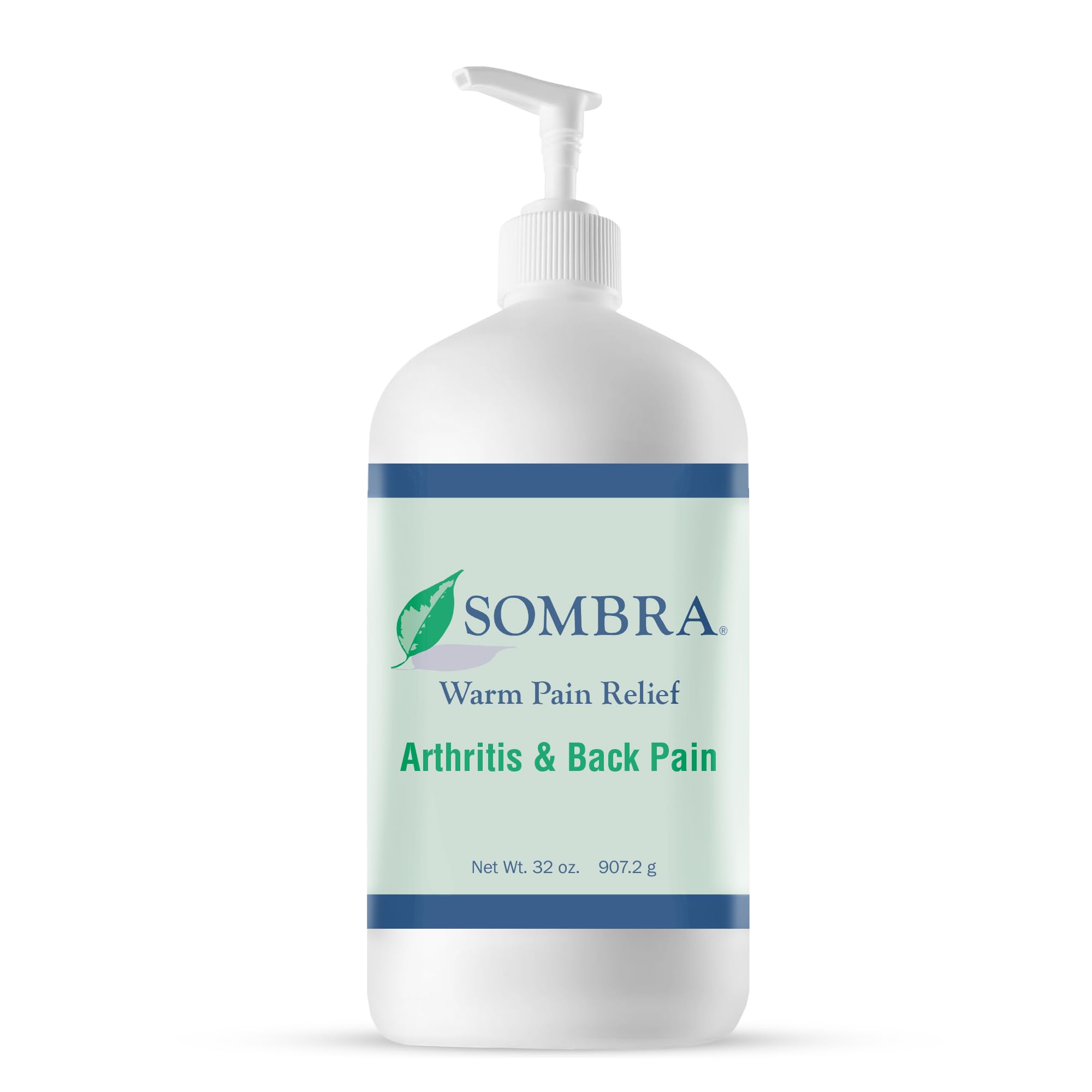 Sombra Warm Pain Relief Gel bottle with pump for easy home or clinic use