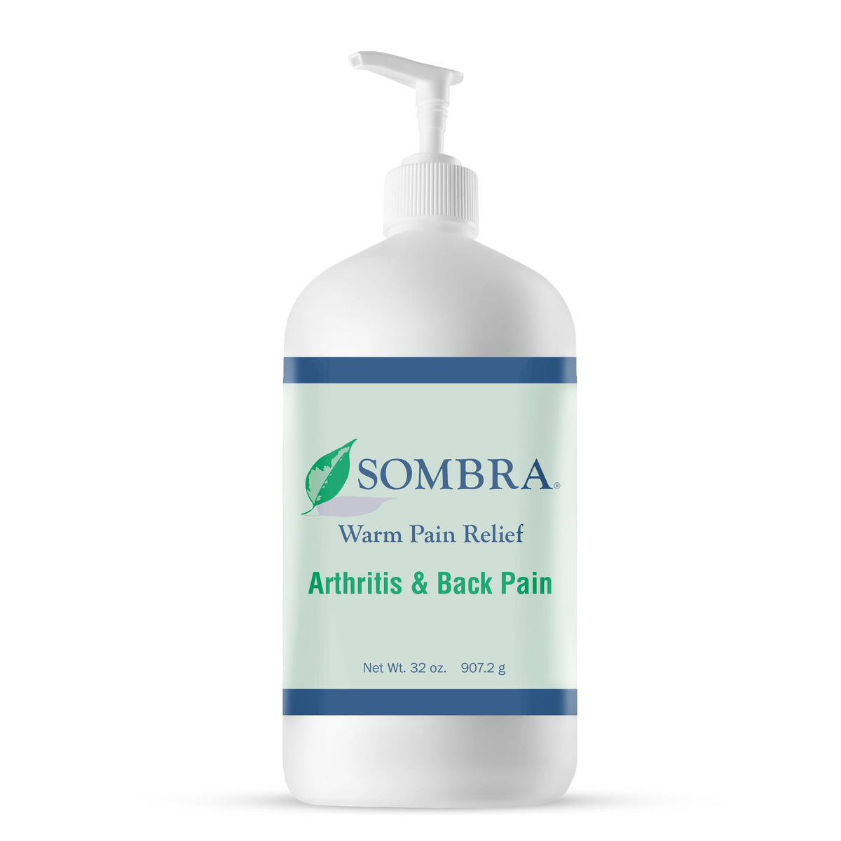 Sombra Warm Pain Relief Gel bottle with pump for easy home or clinic use
