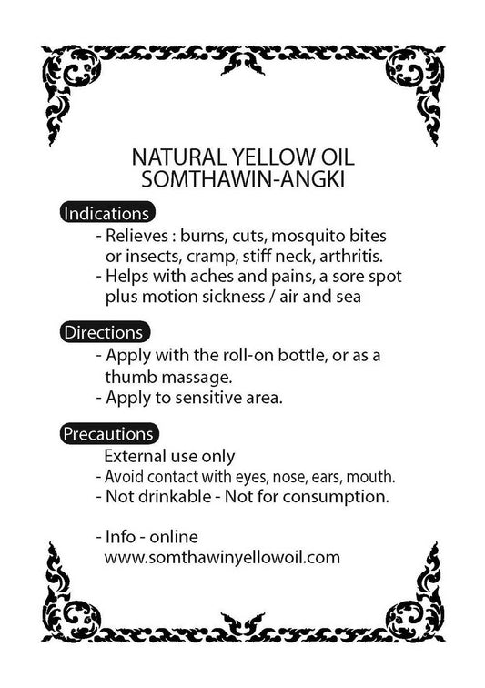 Somthawin Angki Hotel Spa yellow oil massage application glides smoothly for post-workout relief