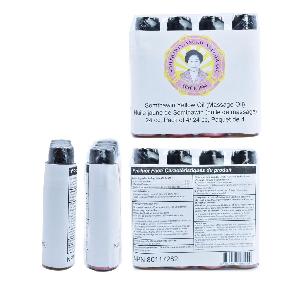 Somthawin Angki Hotel Spa yellow oil travel pack keeps you powered on-the-go