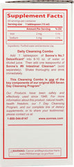 Sonne's Detoxificant7 label detail emphasizes purity and ingredient clarity