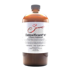 Sonne's Detoxificant7 nitrogen-flush packaging suggests freshness preservation