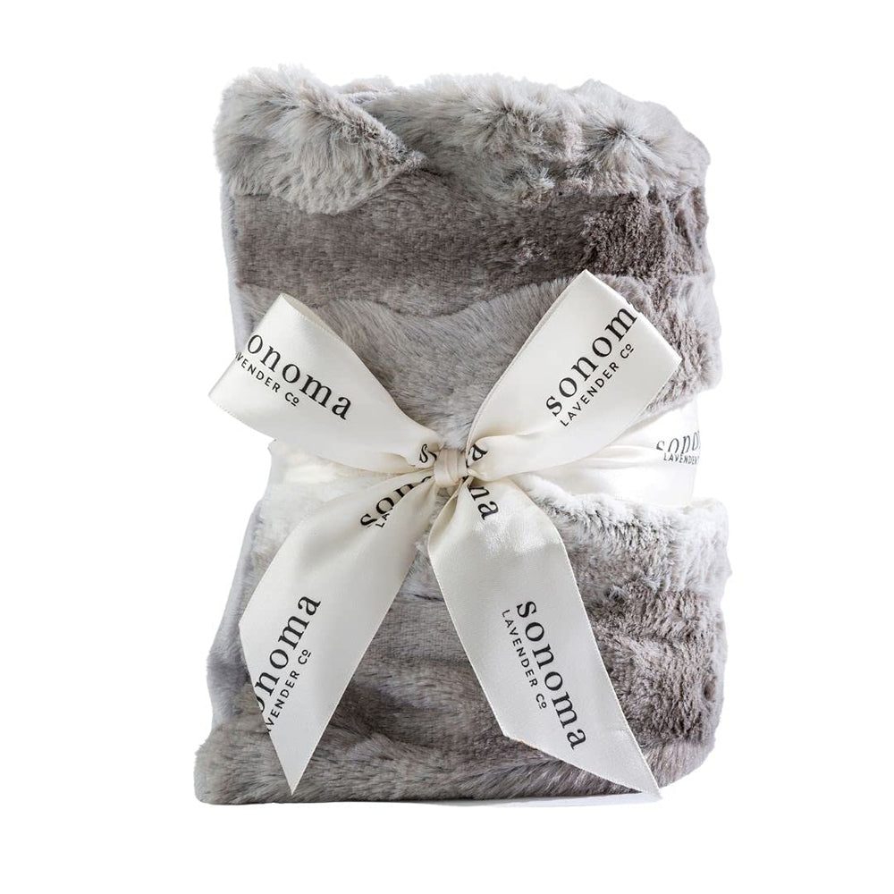 Sonoma Lavender spa heat wrap around neck and shoulders with calming lavender aroma