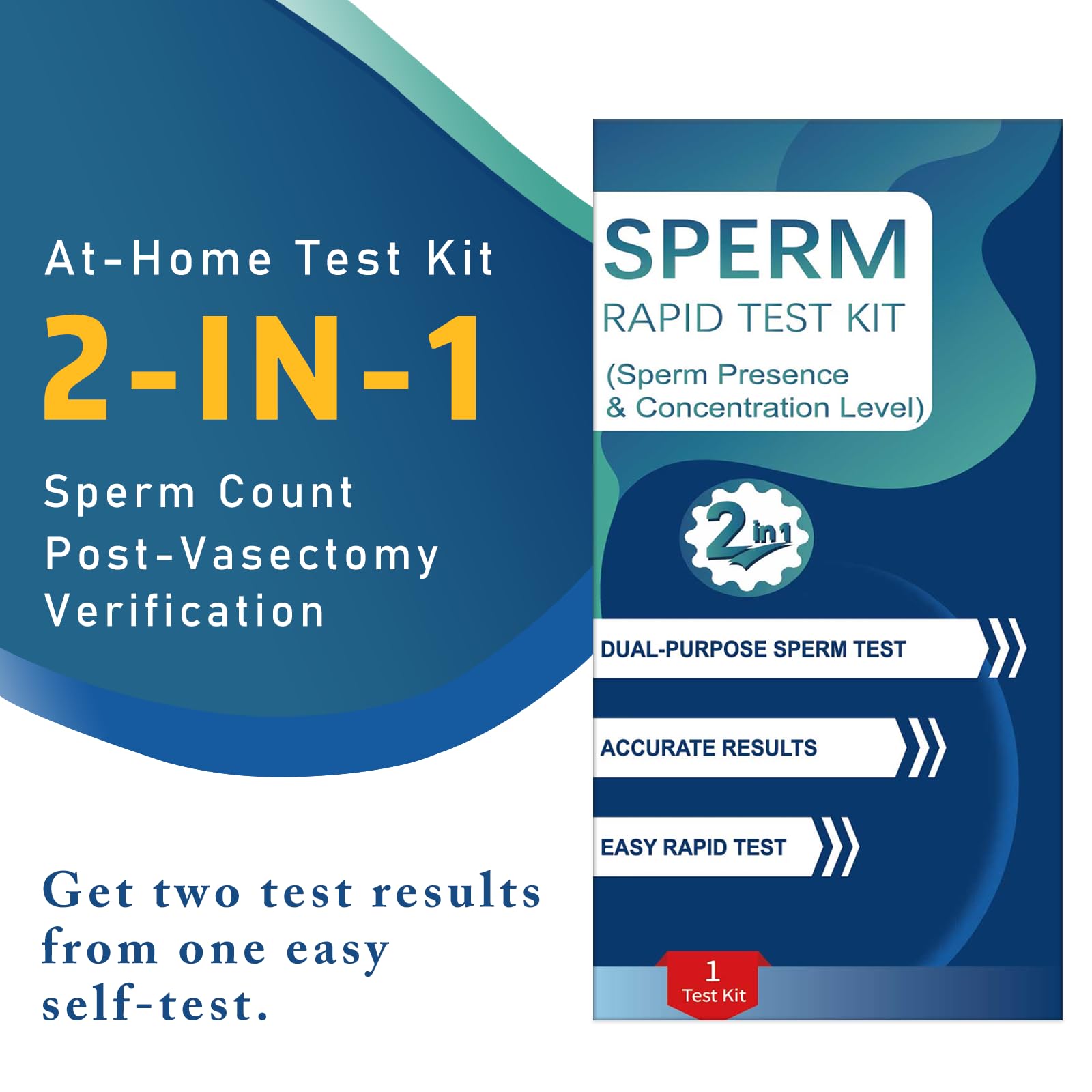 SOOMIO Sperm Check illustrated instructions guiding easy step-by-step use