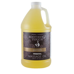 Soothing Touch Oriental Style Massage Oil gallon bottle for smooth massage and skin hydration