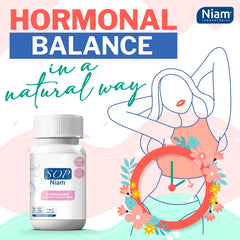 SOP NIAM ingredients label showing folic acid and B vitamins