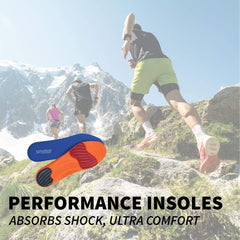 Sorbothane Ultra Sole Insole Cambrelle top layer close-up emphasizing odor prevention.