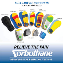 Sorbothane Ultra Sole Insole packaging and ready-to-use comfort.