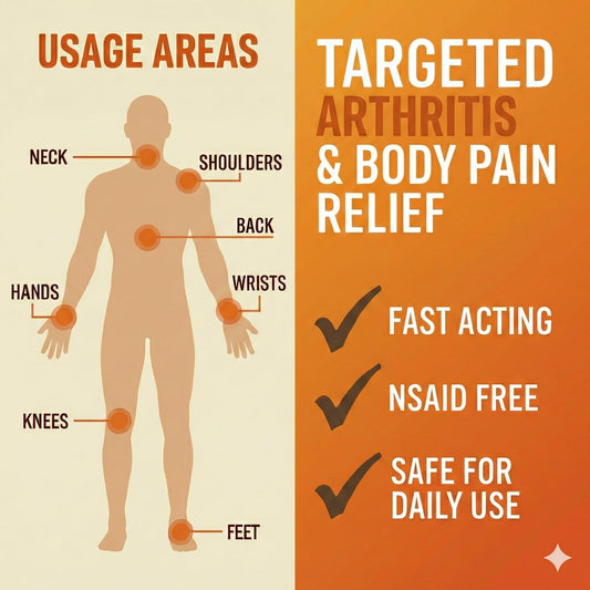 Sore No More Warm Arthritis Pain Relief Cream neck relief for flexible movement