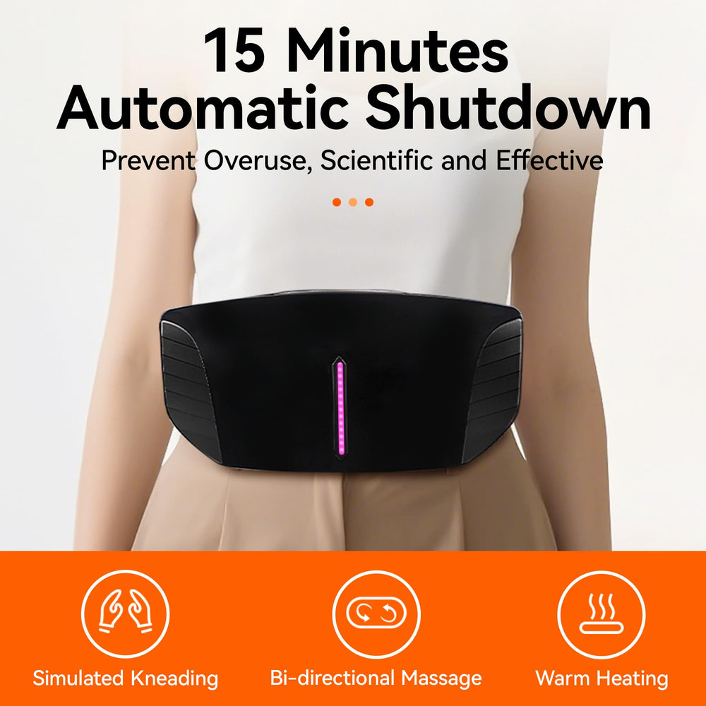 SORELAX 15-minute timer helps control session length.