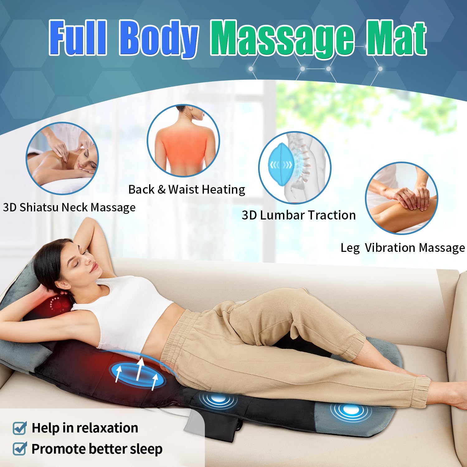 Sotion Full Body Massage Mat packaged as a thoughtful wellness gift