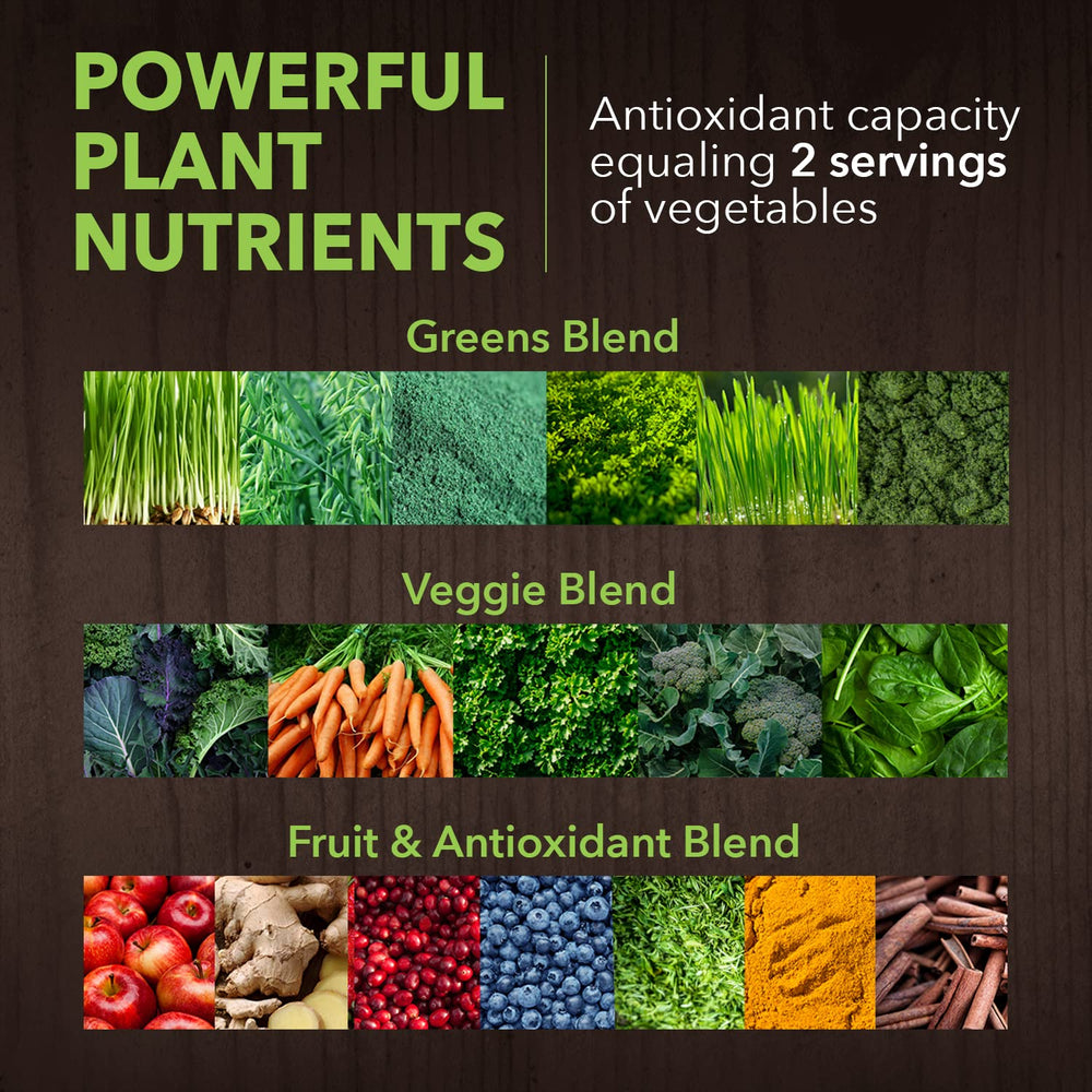 SOTRU Fruitful Greens glass ready for a refreshing, antioxidant-rich drink