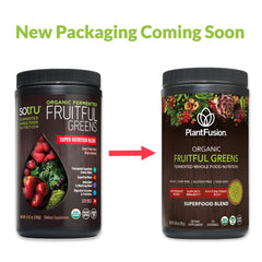 SOTRU Fruitful Greens scoop dispensing for easy serving and convenience