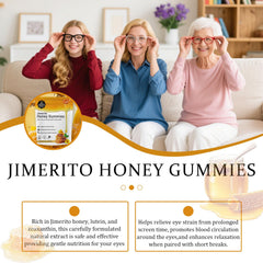 SOULRAZY Jimerito Honey Lutein Gummies flavor swatch with warm honey notes