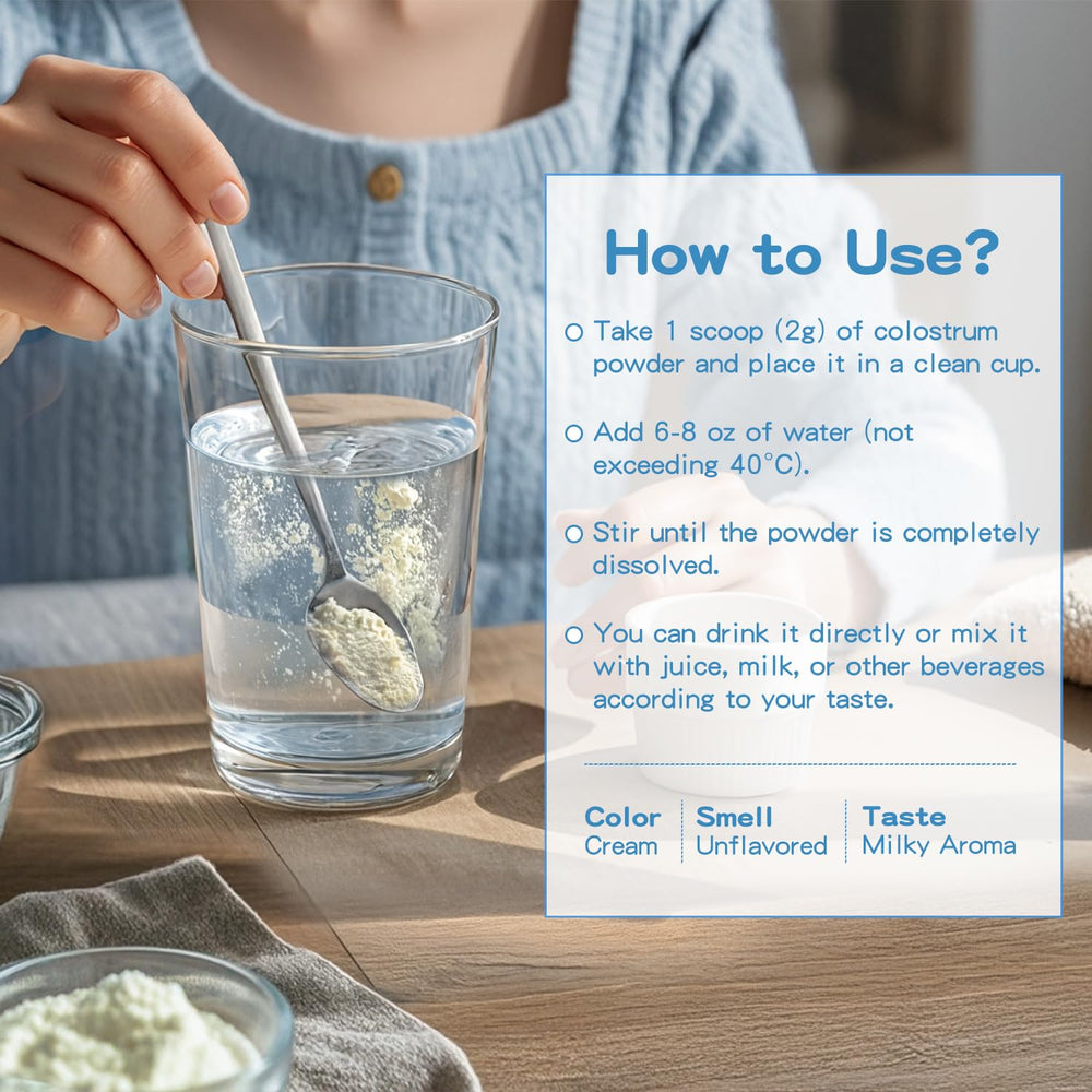 Sound Health Colostrum Gut Health illustration emphasizes gut support.