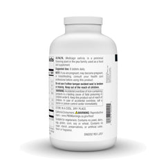 Source Naturals Alfalfa nutrition label helps compare vitamin and mineral information.