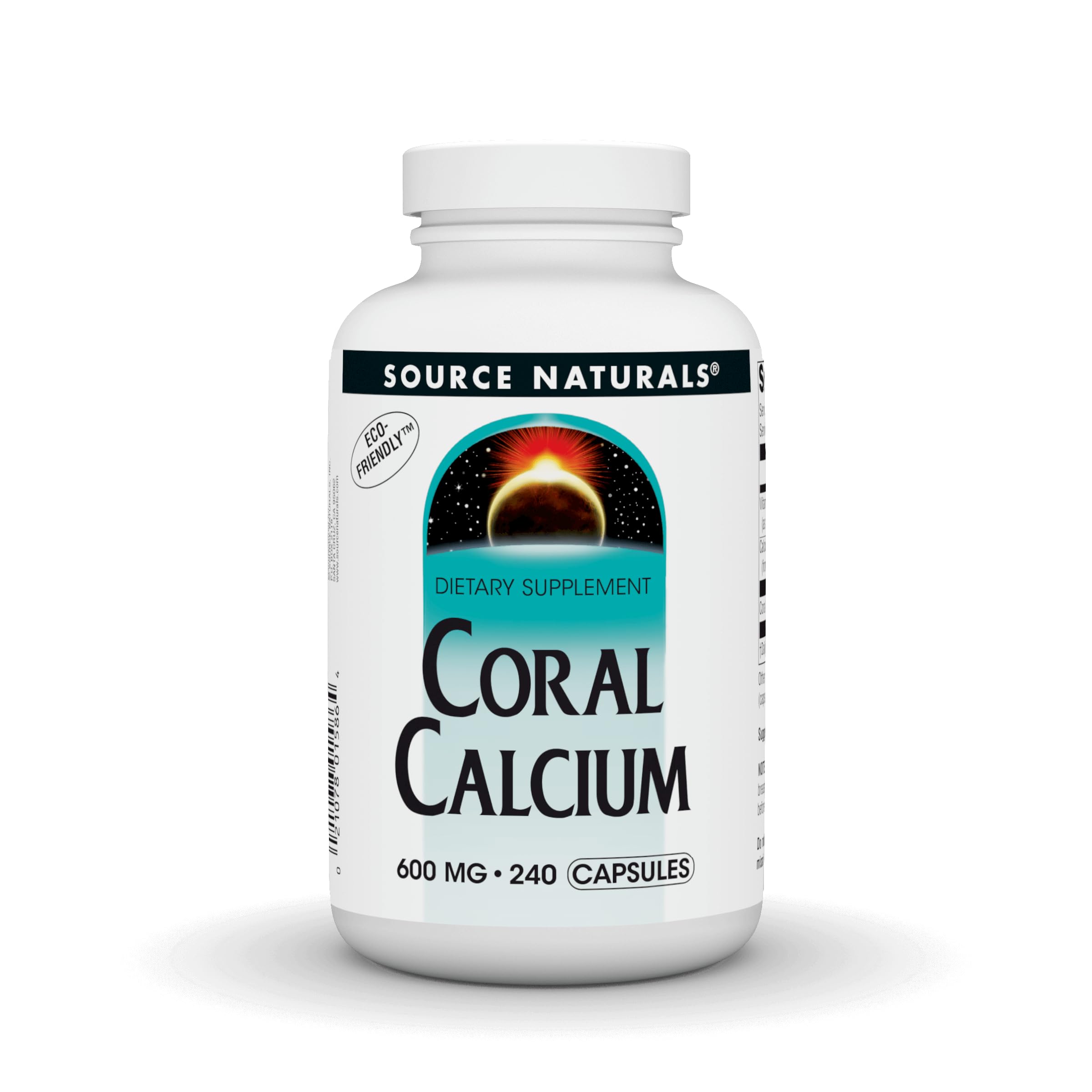 Source Naturals Coral Calcium bottle front for daily mineral support.
