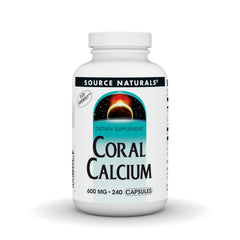 Source Naturals Coral Calcium bottle front for daily mineral support.