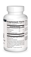 Label close-up of Source Naturals D-Ribose Powder highlighting vegetarian-friendly formula.