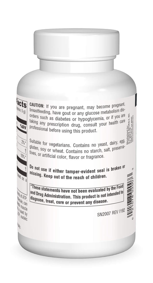 D-Ribose Powder scoop with rounded teaspoon for easy serving.