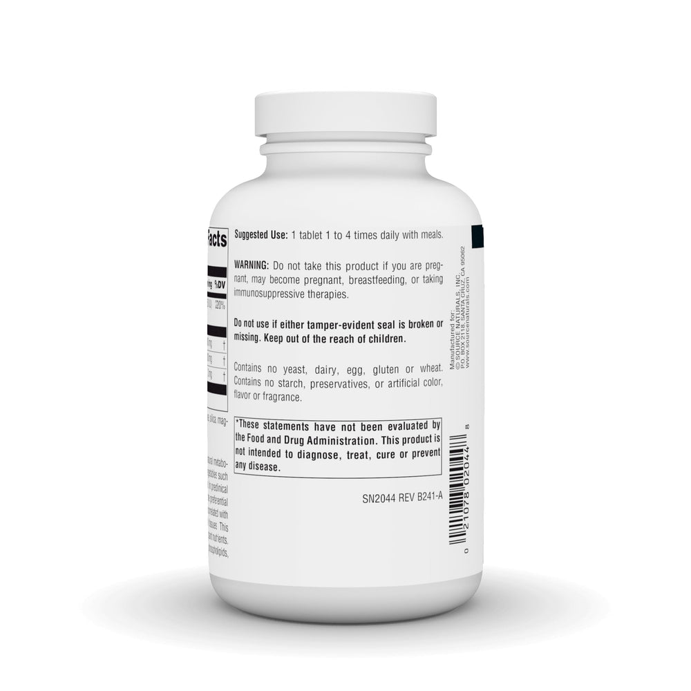 Source Naturals DIM 100mg tablets close-up for easy daily supplementation