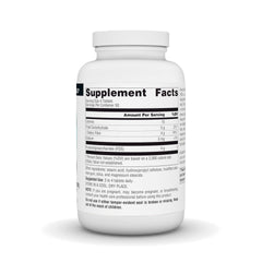 Source Naturals FOS 1000 mg tablets close up showing size for easy dosing